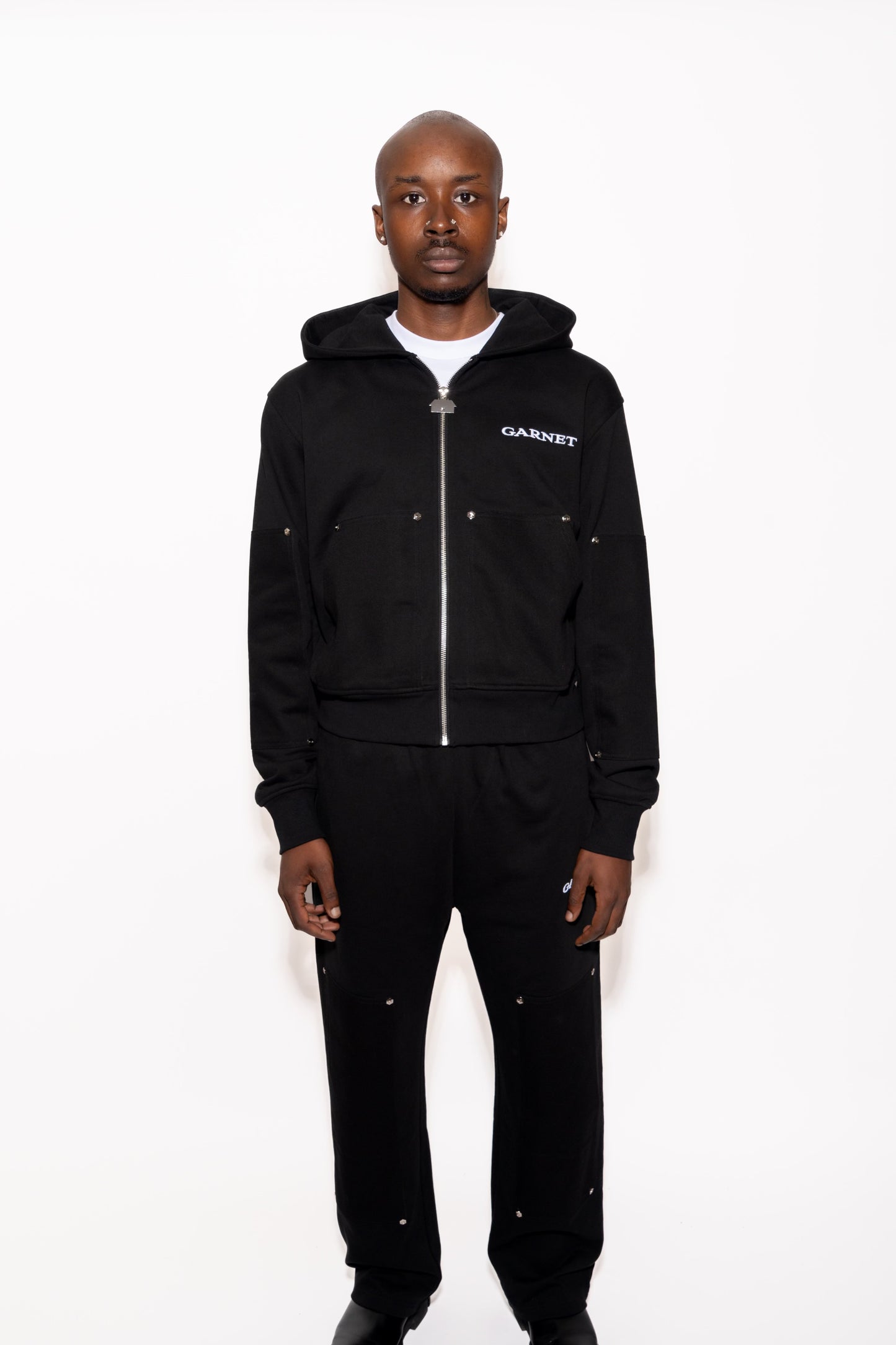 Reinforced Zip Hoodie