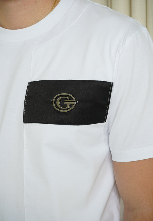 White Metal G Patch T-Shirt
