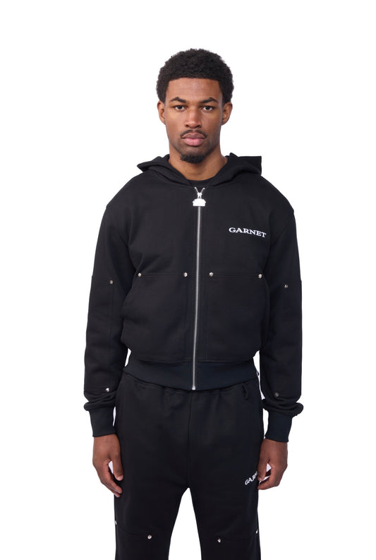 Reinforced Zip Hoodie