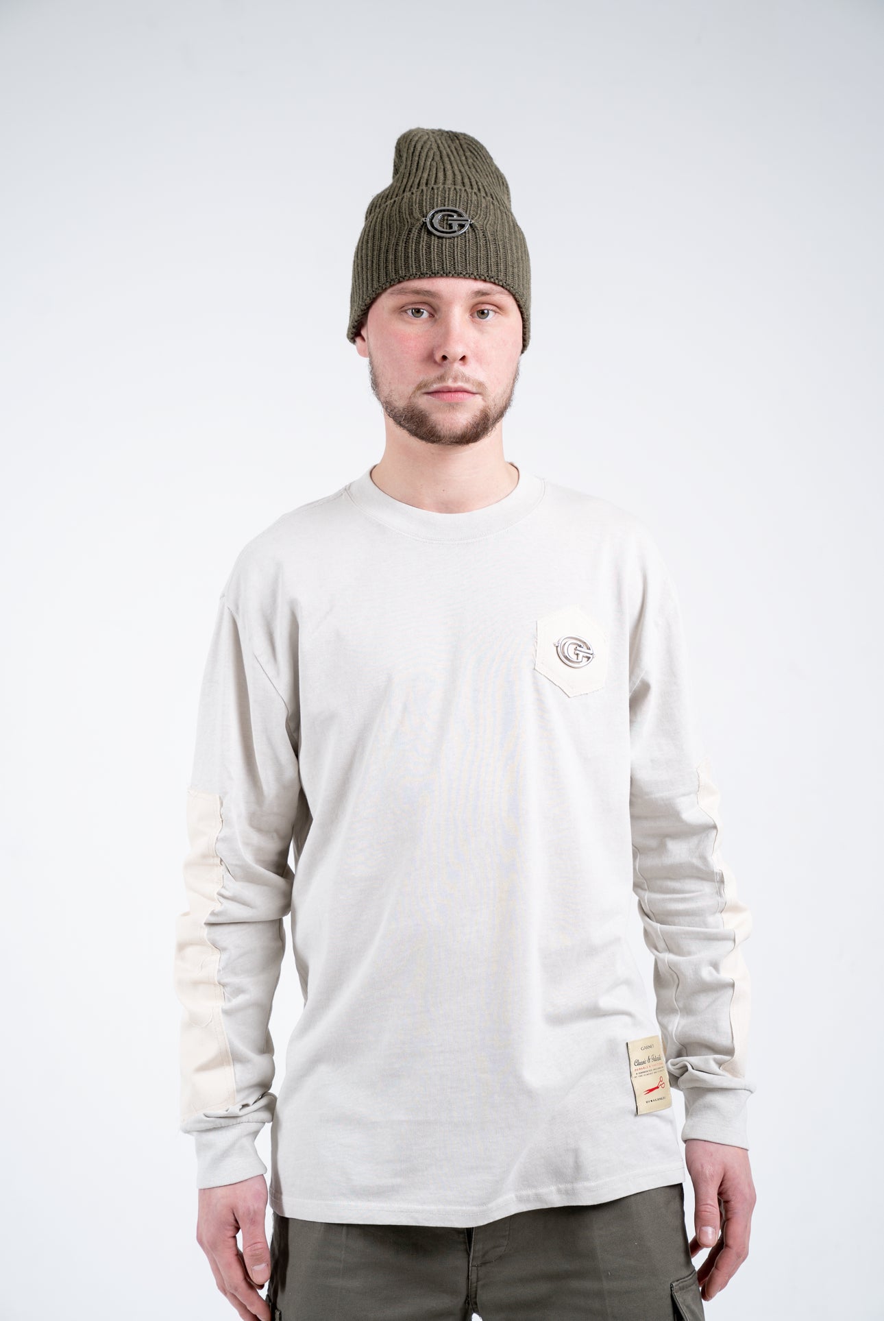 Patch Long Sleeve T-Shirt