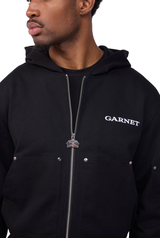 Reinforced Zip Hoodie