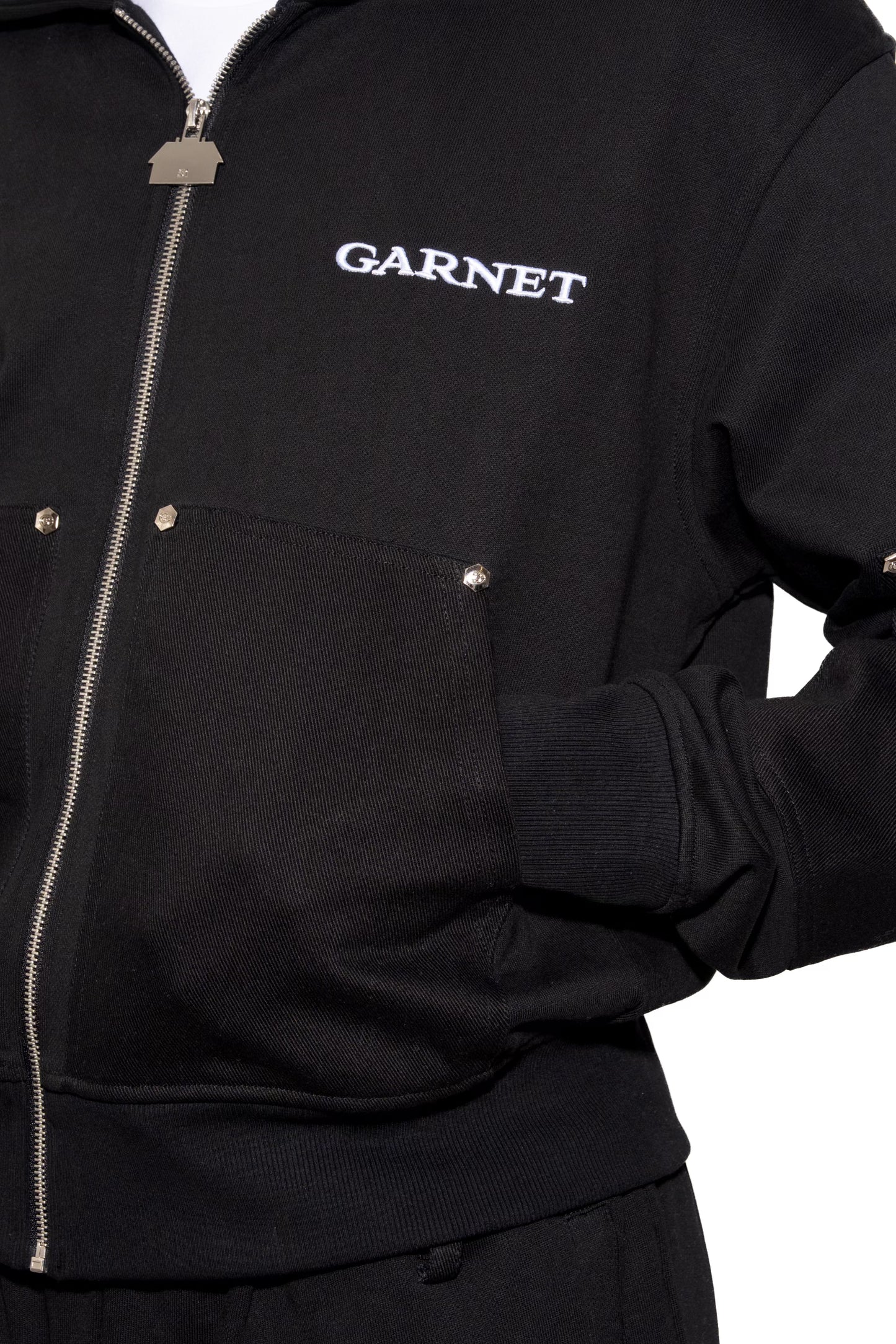 Reinforced Zip Hoodie